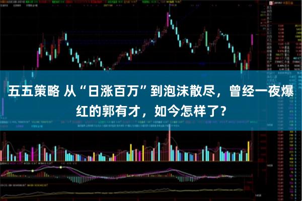 五五策略 从“日涨百万”到泡沫散尽，曾经一夜爆红的郭有才，如今怎样了？