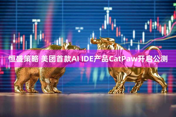 恒盛策略 美团首款AI IDE产品CatPaw开启公测